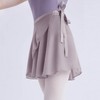 Women's Wrap-Style Ballet Pilates Cover-up Wrap Skirt 03. Blue