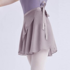 Women's Wrap-Style Ballet Pilates Cover-up Wrap Skirt 03. Blue