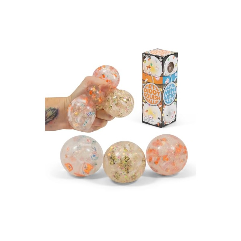 SCRUNCHEMS Pets Diddy Squish Ball