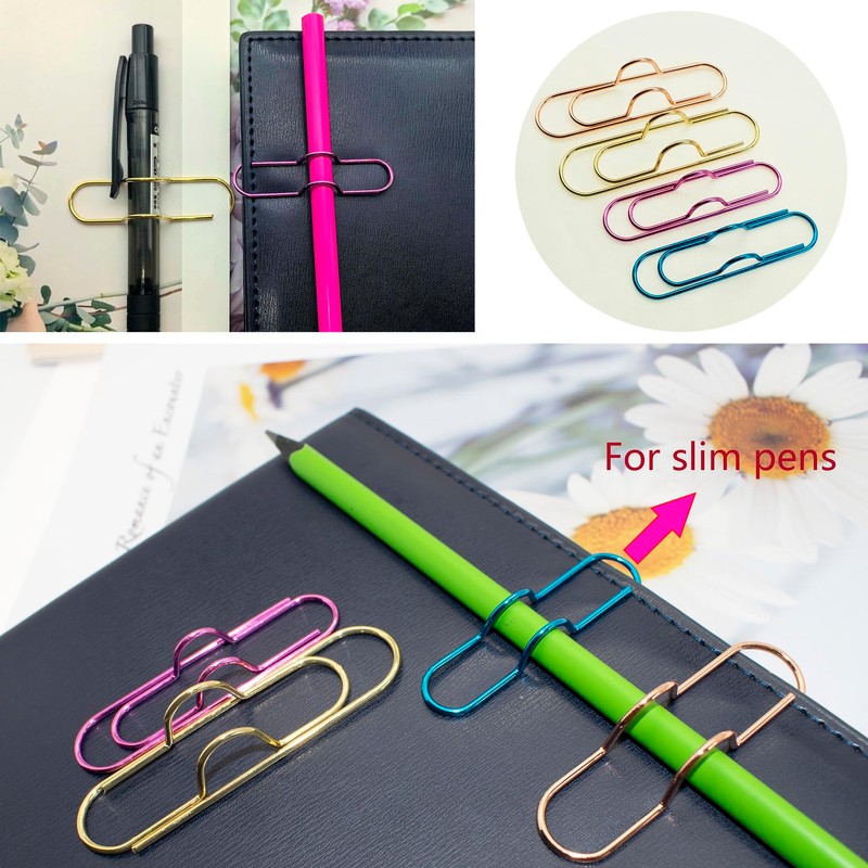 Cross Paper Clips with Ribbons and Pen Clips, Bible Study
