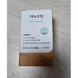 See details Anuotin vitality potion biotin brewer's yeast purity Anuka apple pantothenic acid 60 tablets, 1 piece / 아누오틴 활력포션 비오틴 맥주효모 순도 아누카사과 판토텐산 60정, 1개