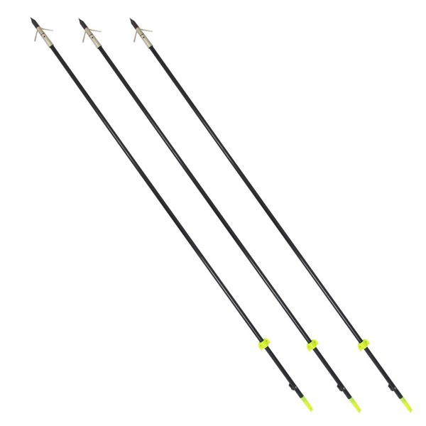 Safari Choice Three 35" Bowfishing Arrows with Broadheads