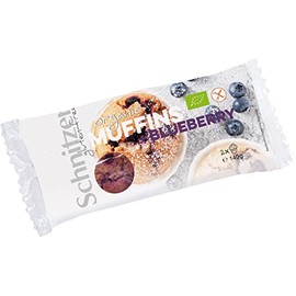 Schnitzer - Organic Muff + Blueberry - 140 g - Pack of 6