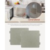 YQBOOM 2 PCS Waveguide Cover, Universal Mica Sheet for Microwave