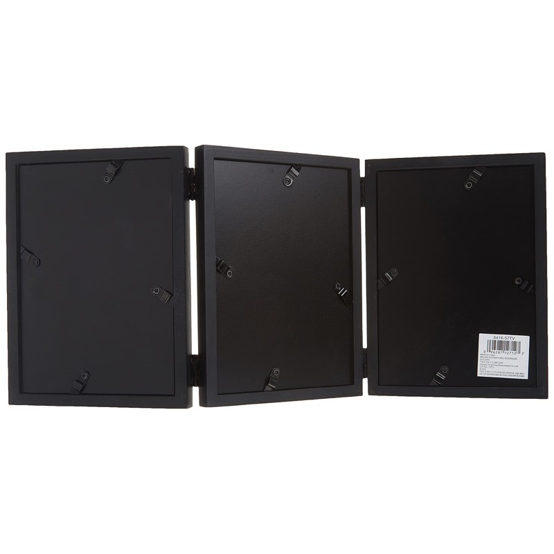 Malden International Designs Classic Concepts Vertical Black Wood Picture Frame,