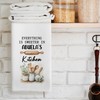 CUANFDDSF Abuela Gifts Kitchen Towels, Grandma Grandmother Gifts from Grandson