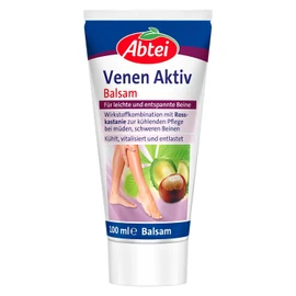 Abtei Veins Active Balm - Active Ingredient Combination with Horse Chestnut - Cooling Care for Tired, Heavy Legs - Cools, Revitalises and Relieves - 100 ml