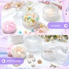Tioncy 4 Pcs Large Body Powder Puff and Container Extra
