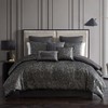 Riverbrook Home 100% Polyester Comforter Set, King, Delery - Tan/Black,