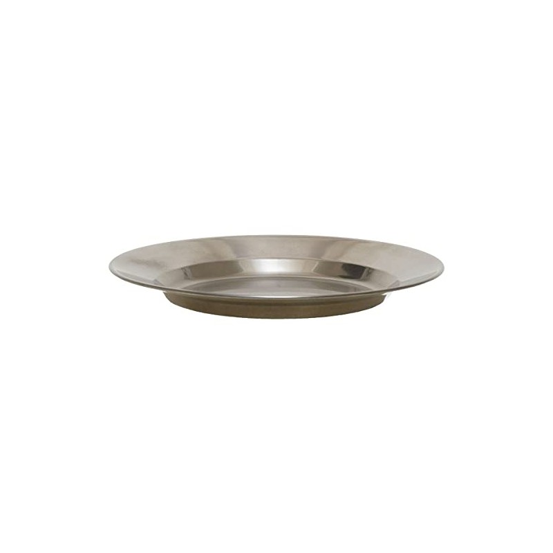 blntackle76 Set of 2 Stainless Steel Plates 22 cm Stable