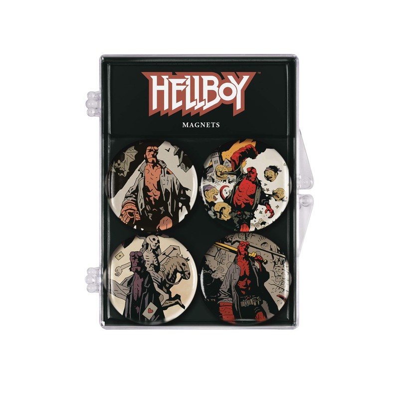Dark Horse Deluxe Hellboy Magnet 4 Pack