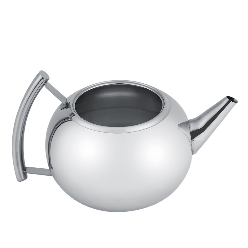 2L 201 Stainless Steel Teapot Coffee Tea Pot Kettle with