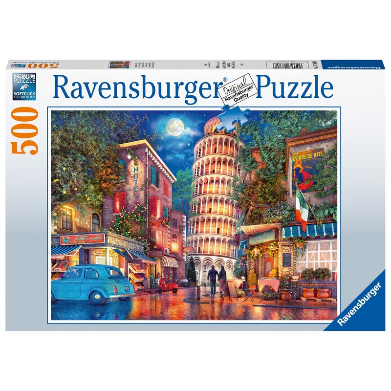 Ravensburger Puzzle 17380 Evening in Pisa - 500 Pieces Puzzle