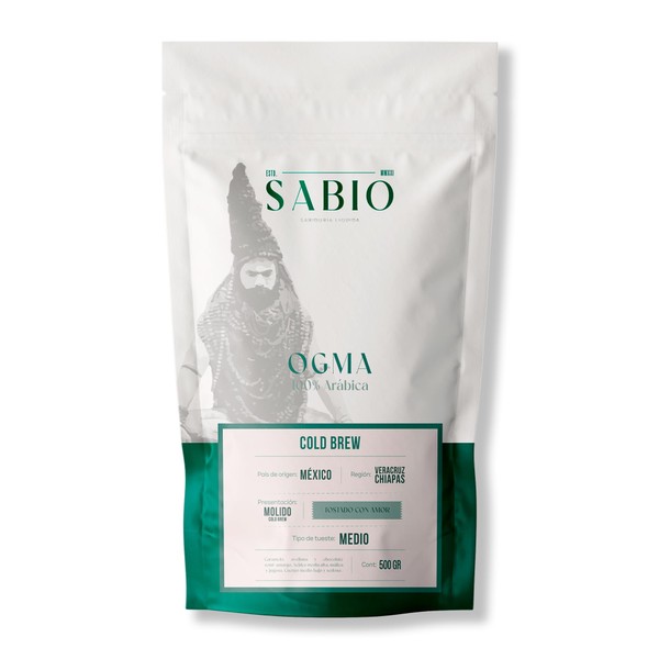 Café Sabio | Ogma - Cold Brew, 100% Mexicano 500 gr