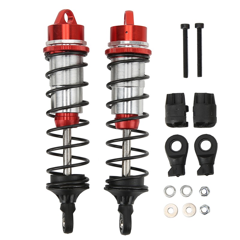 A Pair RC Front Shock Absorbers Aluminium Alloy High Elasticity