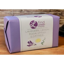 L+ Handmade Soap Bars, Lavender And Rosemary, Almond Oatmeal & Honey, Pumpkin Spice, Lavender Eucalyptus (Lavender Eucalyptus)