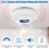 GQIRIL Smoke and Carbon Monoxide Detector - Battery Powered Monoxide