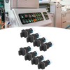 25Pcs Knob Selector Switch Self Locking 3 Speed with Light
