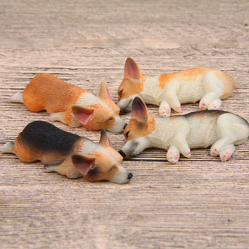 (moin moin) Dog, Dog, Fluffy, with Bed, Dog, Realistic Figure,