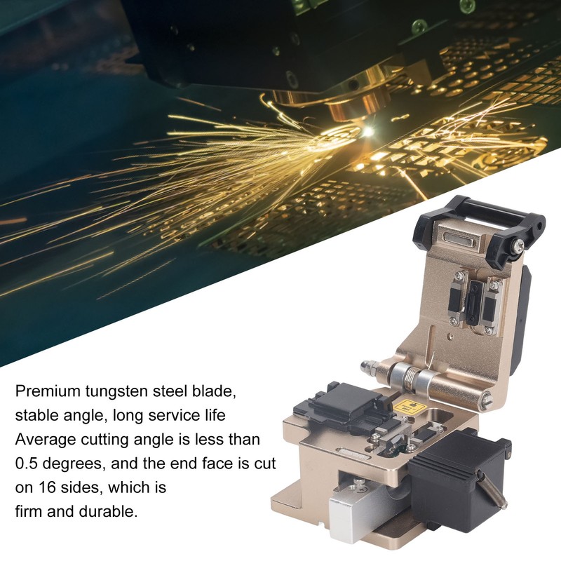 3 in 1 Optical Fiber Cleaver Tungsten Steel Blade Fast