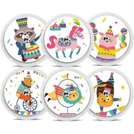 Diasticker® - Sticker for Freestyle Libre 2 Sensor - Set of 6 Circus