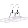 Premium Skirt Hangers 2-Pack - Thin Space-Saving Skirt Hanger Set
