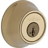 Weiser Elements Brass Round Deadbolt Lock, ANSI/BHMA Grade 3 Certified