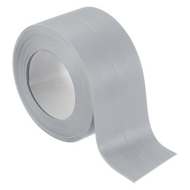 PATIKIL Caulk Tape 1.5" x 10.5 Ft, Self Adhesive Sealing Tape Waterproof Toilet Tub Caulk Sealant Strip Sealing Trim for Kitchen Bathroom Toilet Bathtub Sink Countertop, Grey
