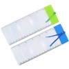OVERisus Bookmark Magnifier Card Magnifier Sheet Lens Thin Magnifier Pocket