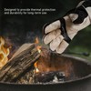 YESWELDER 23.6 Inches 932℉,Leather Forge MIG Welding Gloves, with Kevlar