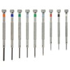 Set Screw Jewelers' Screwdriver Set, 9 Piece Set | SCR-929.00