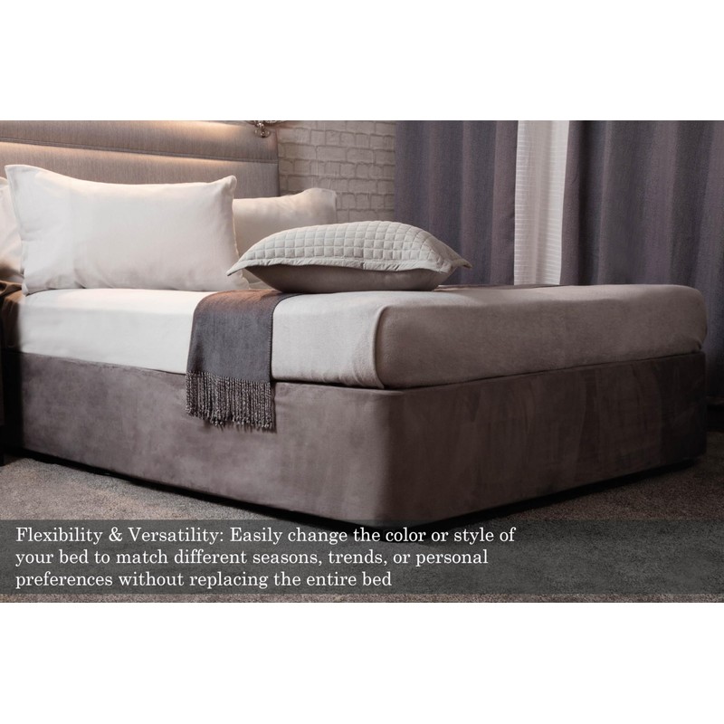 Belledorm 19" Extra Deep Base Wrap Valance Sheet - Transforms