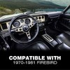 PIT66 Dash Board Pad Bezel Cover, Compatible with Pontiac Firebird
