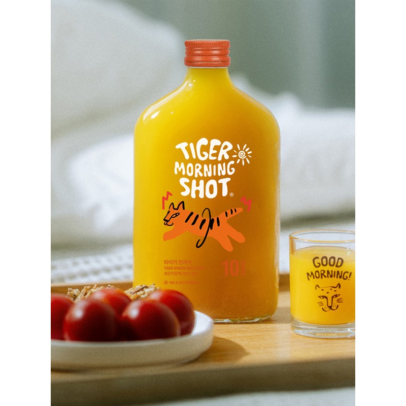 Tiger Morning 타이거모닝_진저샷 스타터키트/3병/6병 Tiger Morning Ginger Shot Starter Kit
