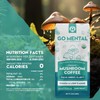 Organic Lion's Mane and Chaga Mushroom Coffee Dark Roast, Full