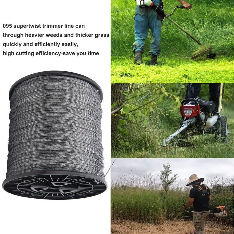 095 Trimmer Line Heavy Duty, 095 String Trimmer Line, Weed