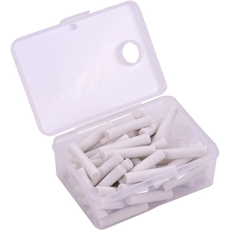 50pcs White Rubber Erasers Refills Erasers Refill Erasers Perfect for