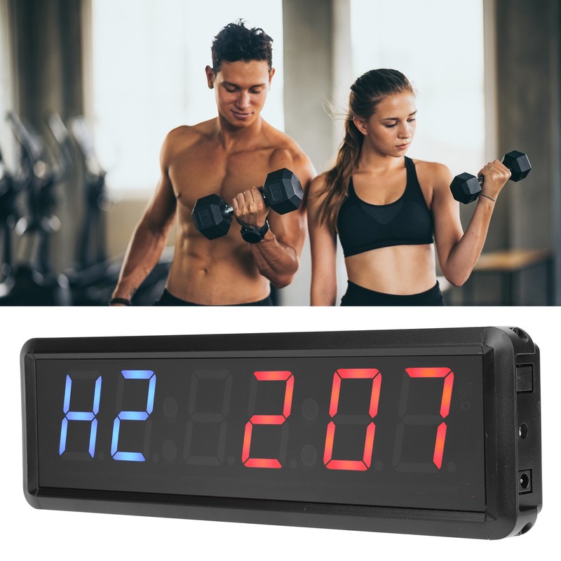 1.8in LED Digital Timer with Remote Control Countdown Interval Clock