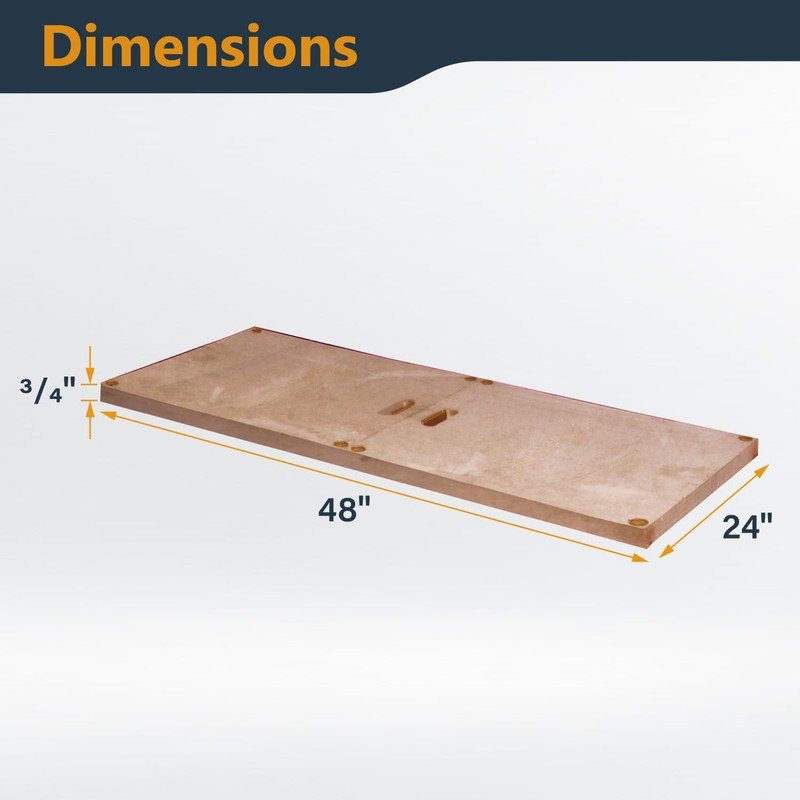 POWERTEC Arachni Flex 24" x 48" Foldable Workbench Tabletop -