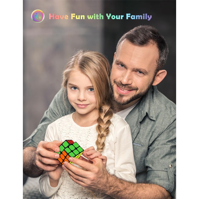 ROXENDA Magic Cube Speed Cube - Easy Turn & Smooth