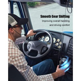 GUZIKO 15 Speed Shift Lever Knob Fit for Eaton Truck 7LL 8LL 9MLL Replace A6915 2RR711259 6C457213AA 007685001 A-6915, Heavy Duty Trucks Shifter