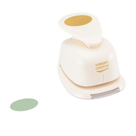Vaessen Creative Craft Paper Punch - Oval - 1,8 x 2,5 cm - Circle Cutter for Crafting and Card Making