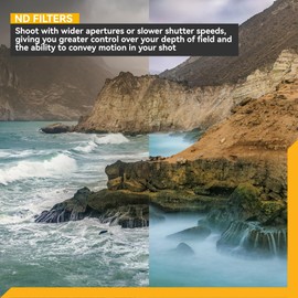 NiSi 82mm JetMag Pro Magnetic Lens Filter FS ND1000 (3.0/10-Stops) Magnet ND Filter (Need to Use with JetMag Pro Adapter Ring)