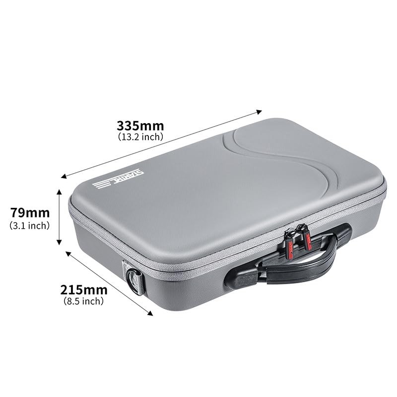 Insta360 X4 Compatible Storage Case, PU Accessories, Protective Case, Waterproof,