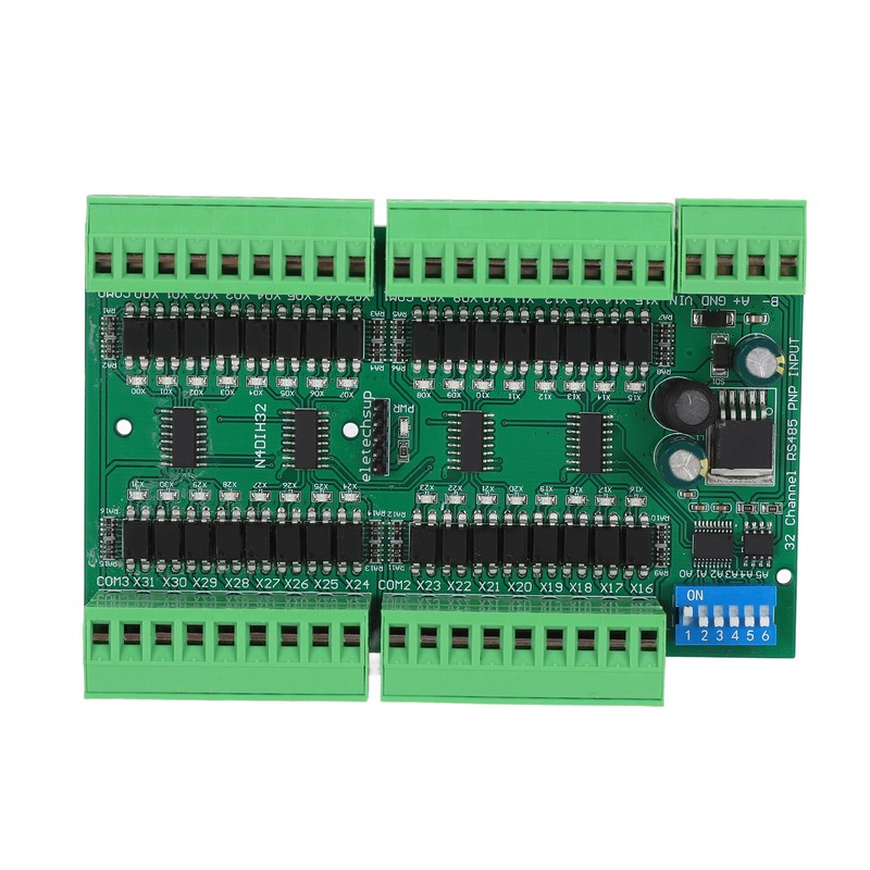 RS485 Input Controller 32 Channel DIN Rail Isolated PLC Switch