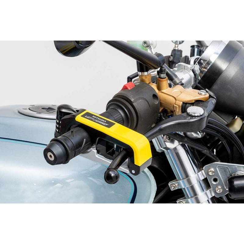 MITSUBA BS-004WT Guard Dog Dial Lever Lock, White