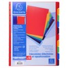 Exacompta 86003E Plastic Index Extra Wide Red For DIN A4