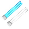coospider-repta 2 Pack 18 Watts UV Light Bulb Replacement UV