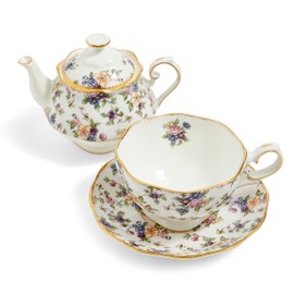 Royal Albert 100 Years Tea for One, 16.9floz, English Chintz 1940