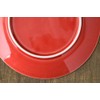Yamani 52190621 Medium Plate, Red, 19.2 Tied